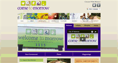 Desktop Screenshot of cityofmorrow.com